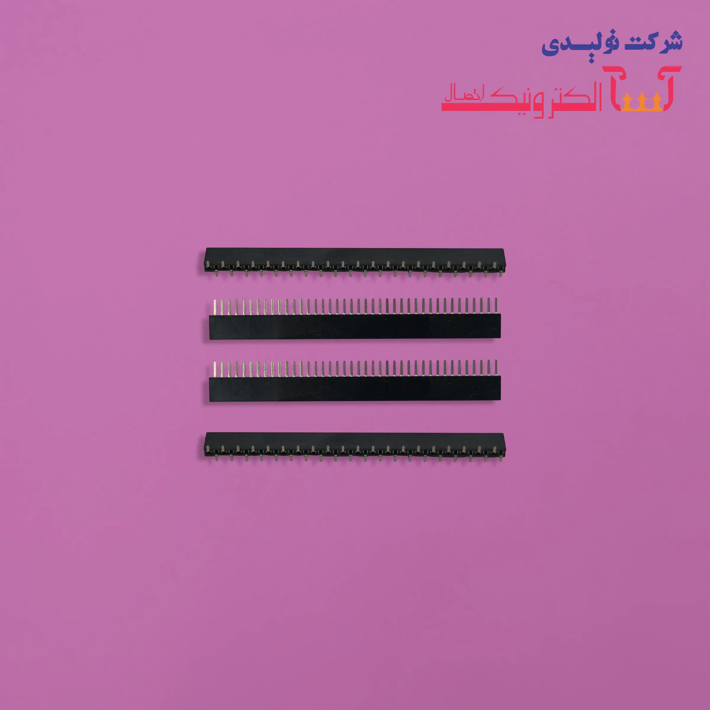 پین هدر نری 1.27mm